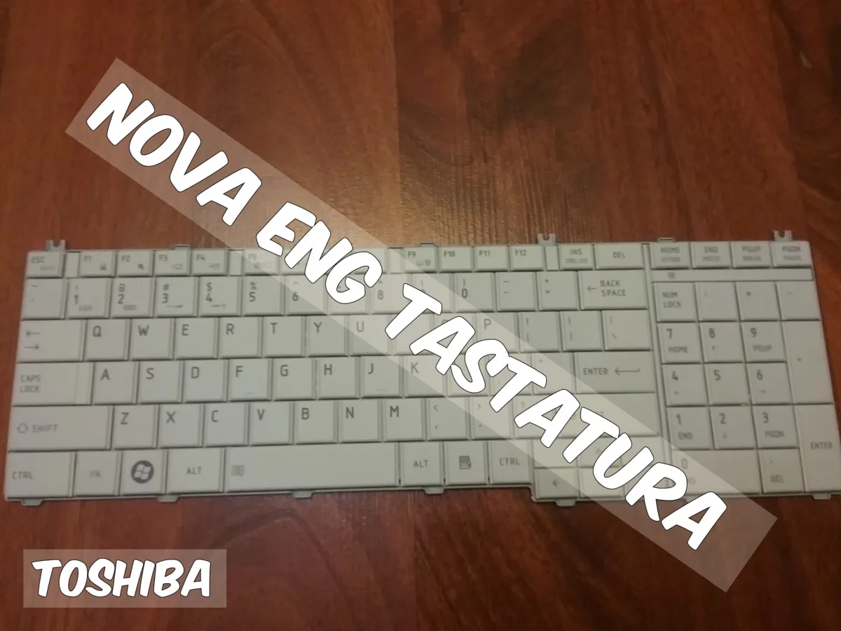 nova tastatura toshiba c650 c650d c655 c655d c660 c660d bela