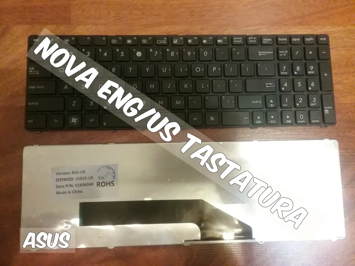 nova tastatura asus k60 k60ij k60il k60in k61 k61i k61ic