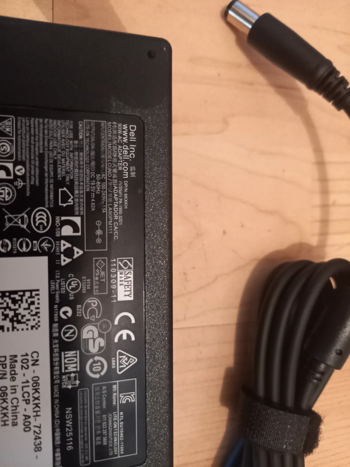 dell 7288 e4310 e5400 e5510 e6400 punjac original novo