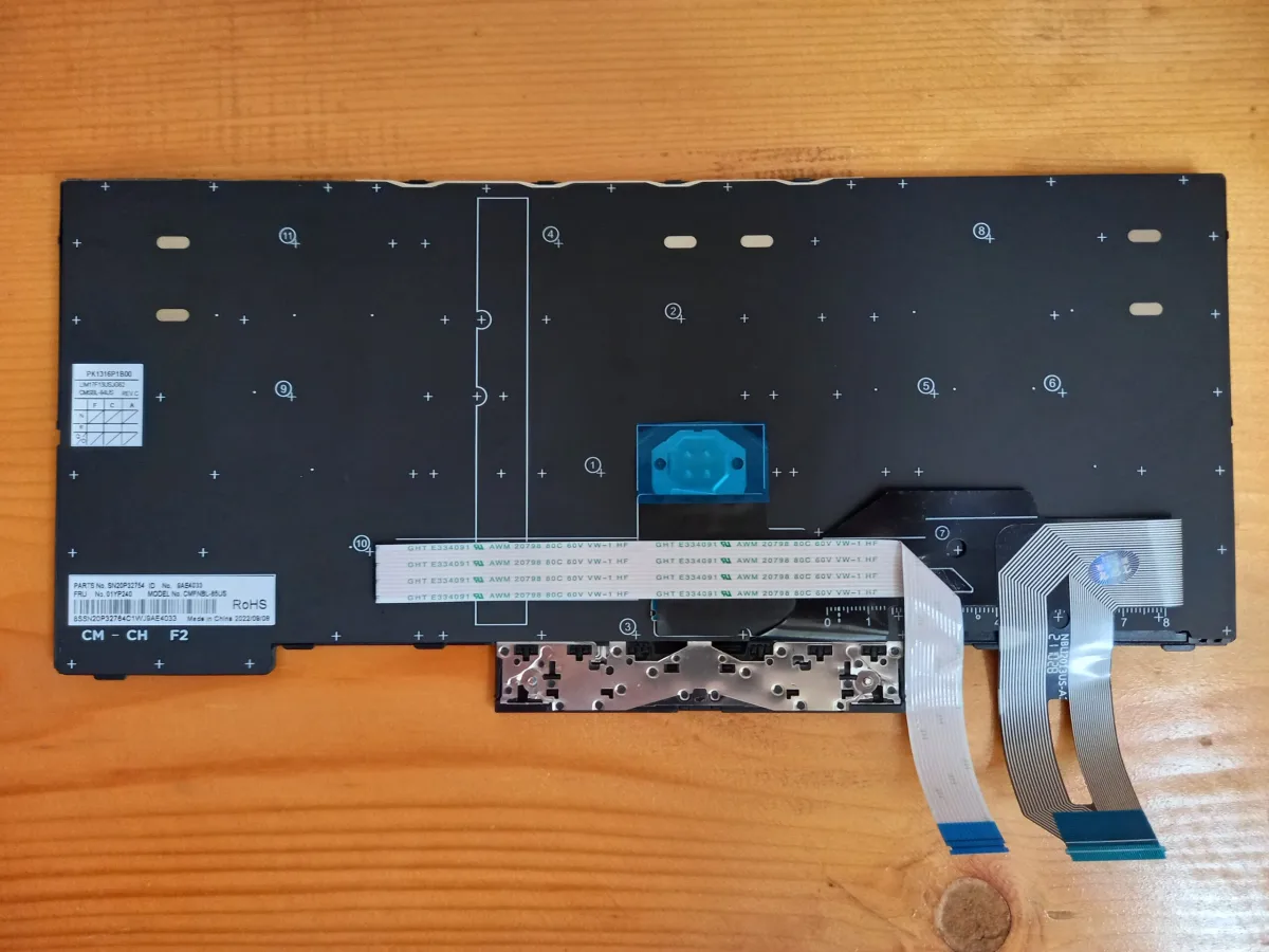 tastatura lenovo e480 e485 e490 e490s e495 nova
