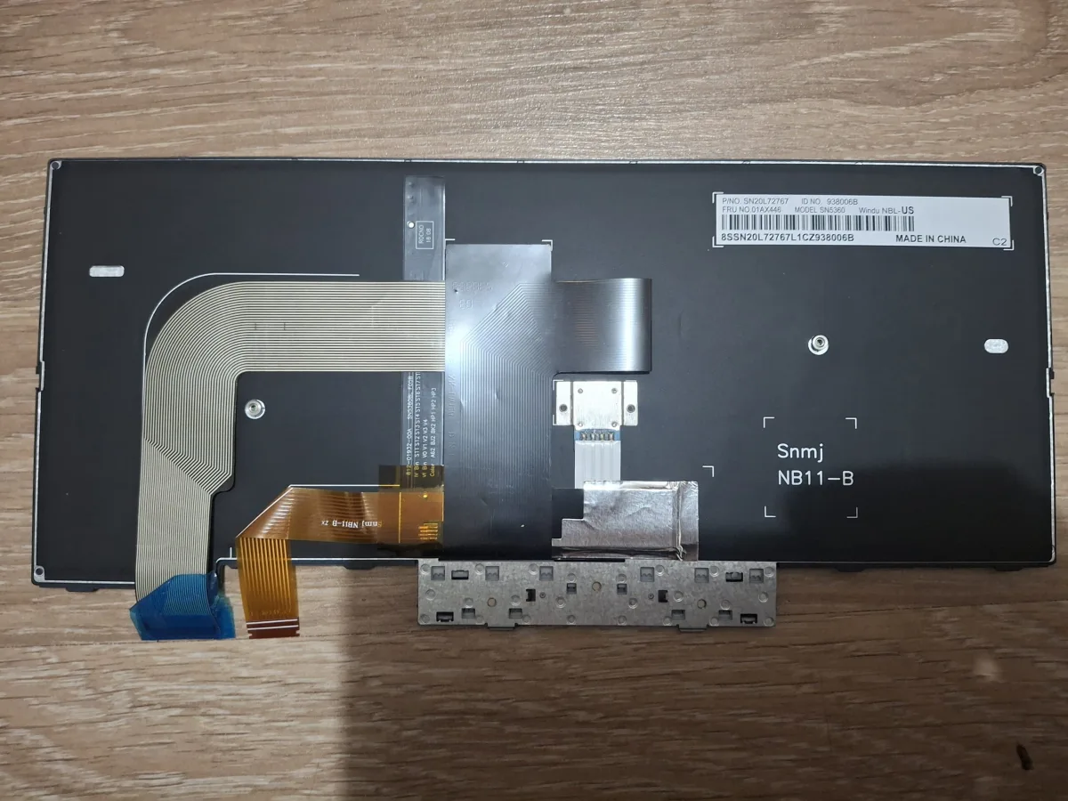 tastatura lenovo t470 t480 sa osvetljenjem nova