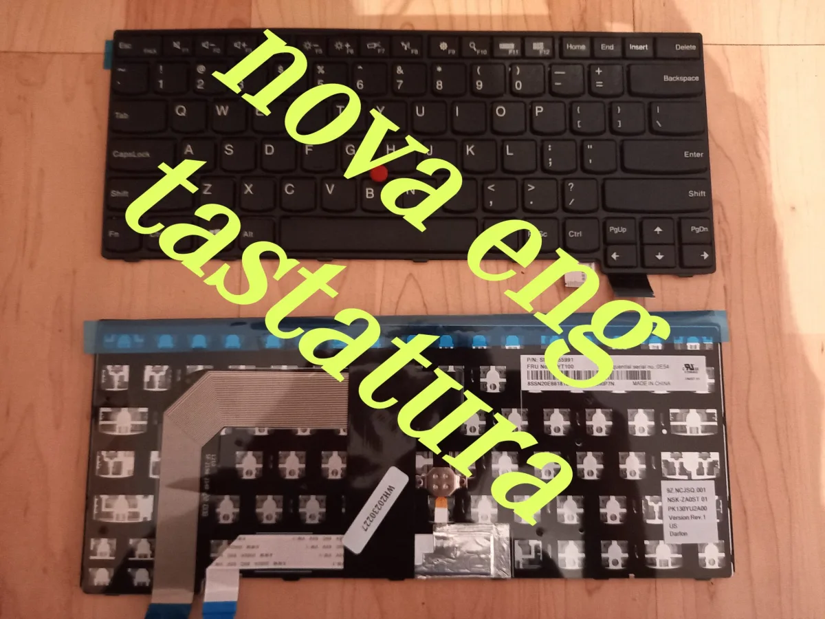 nova tastatura lenovo t470p
