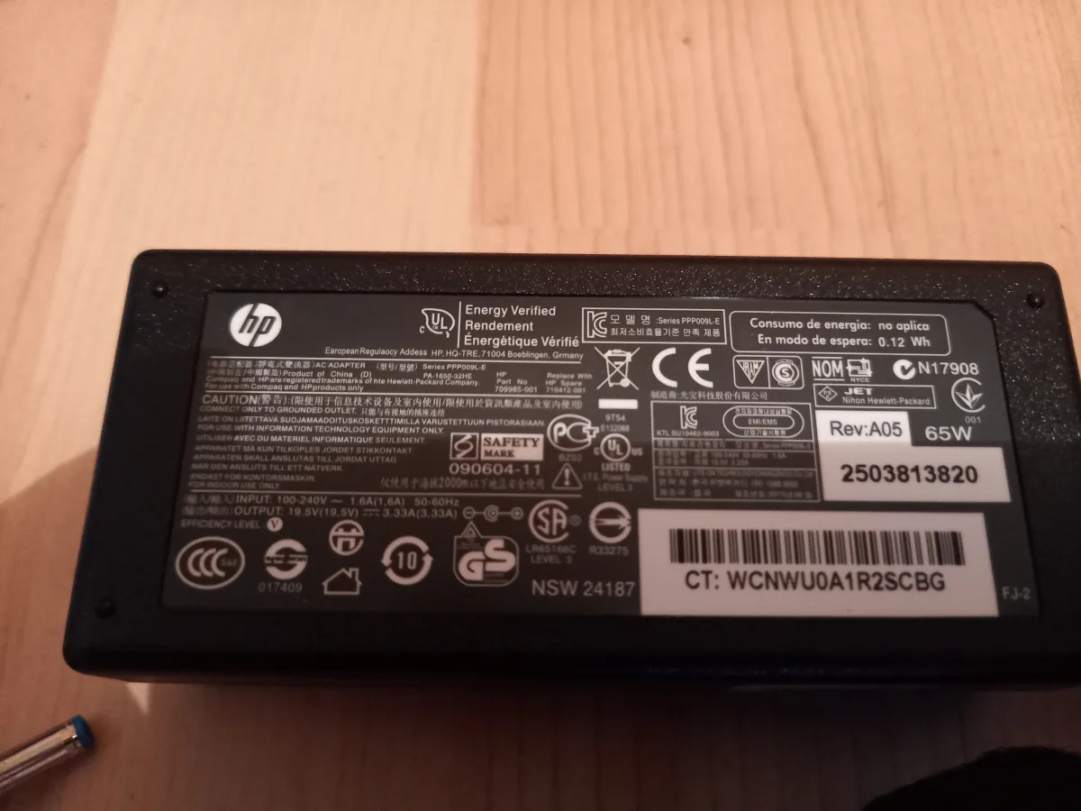 hp tpn-l112 tpn-l119 tpn-l120 tpn-q120 punjac original novo